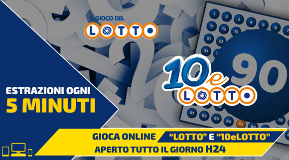 Lotto e 10eLotto online bettime