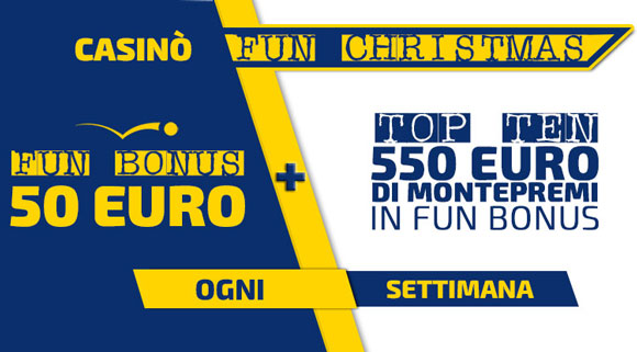 Bettime Promozione casinò Fun Christmas