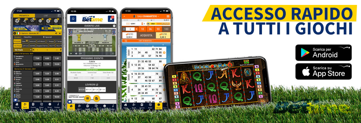 App Scommesse e Casinò Bettime