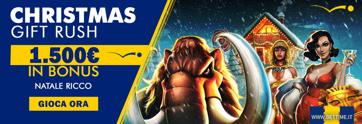 Promozione casinò Christmas Gift Rush