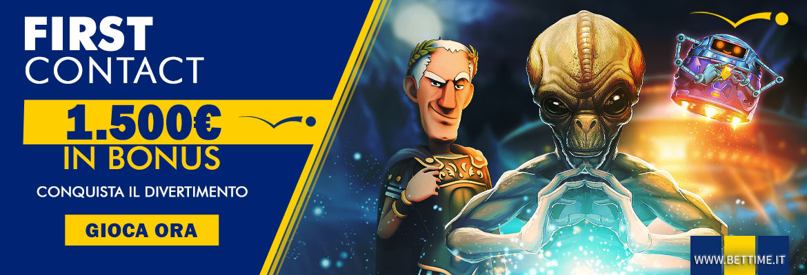 Promozione casinò First Contact 1.500 euro