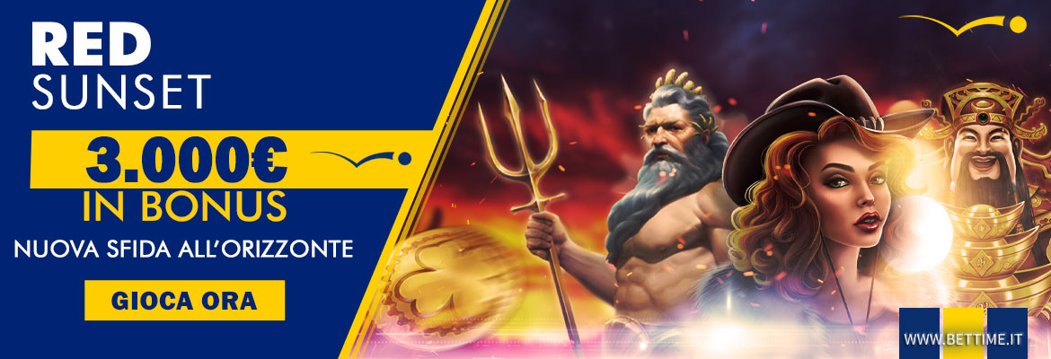 Promozione casinò Red Sunset 3000 euro