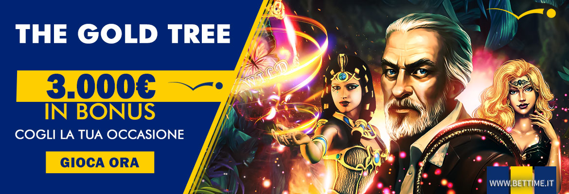 Promozione casinò THE GOLD TREE