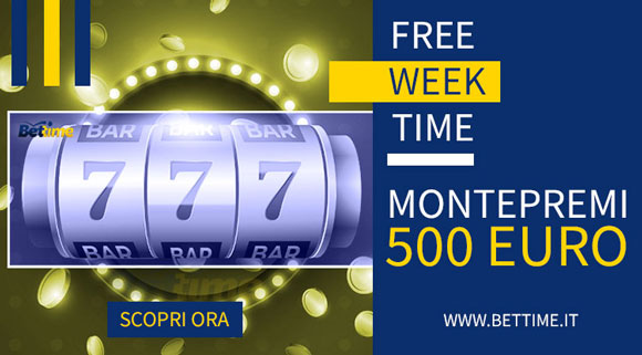 Bettime Promozione Settimanale Free Week Time