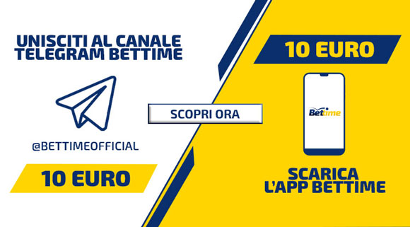 Bonus App e Telegram 10+10 euro
