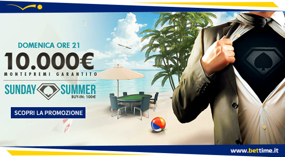 Torneo Poker | Sunday Summer 10.000€ GRT
