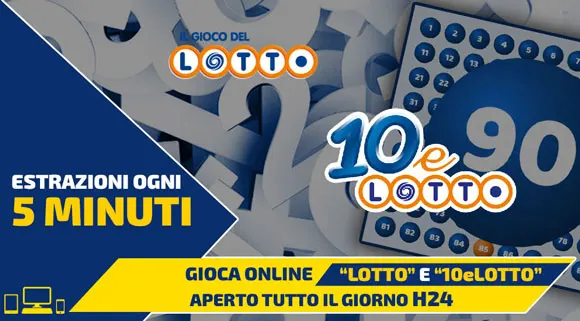 Estrazioni Lotto e 10eLotto online bettime