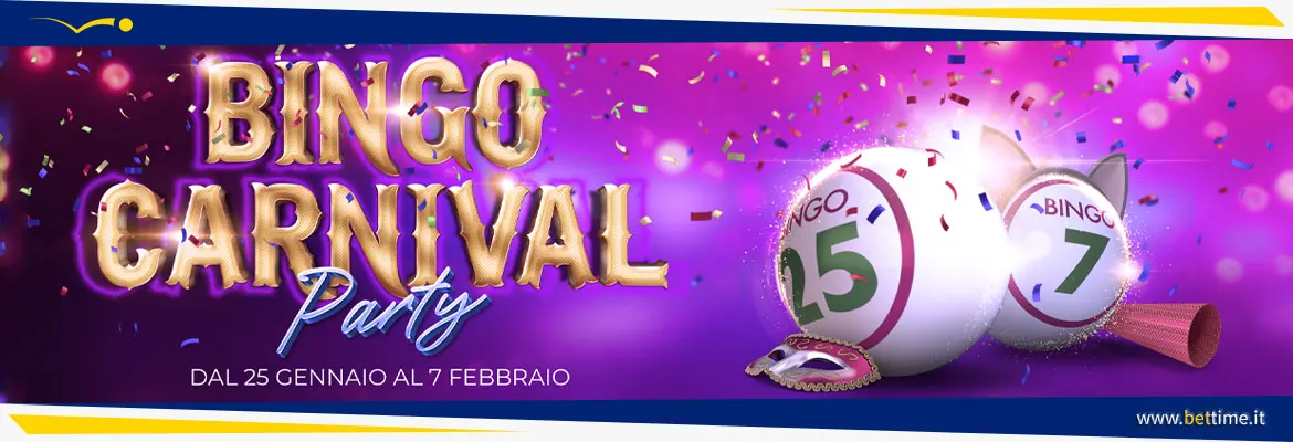 Bonus Bingo - Carnival Party