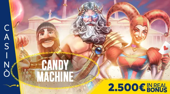 Promozione Candy Machine 2.500 euro in Real Bonus
