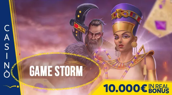 Promozione Game Storm 10.000 euro in Real Bonus