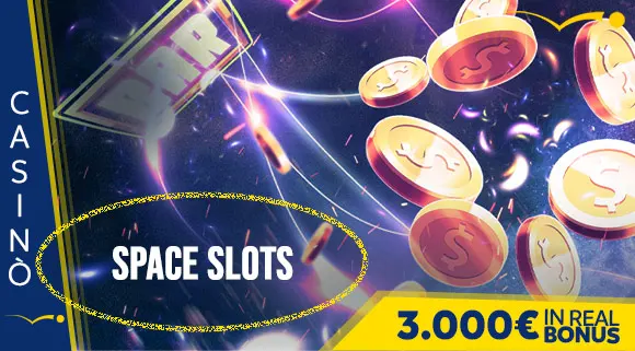 Promozione Casinò Space Slots 3.000 euro in Real Bonus