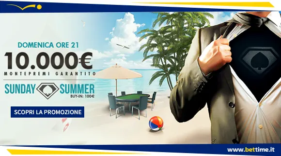 Torneo Poker | Sunday Summer 10.000€ GRT